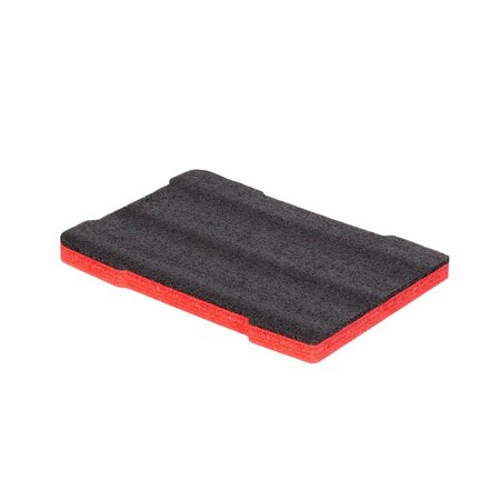 5S Supplies Replacement Foam for Milwaukee PACKOUT 48-22-8436 1 Piece Foam Kit MP-48-22-8436-BLK/RED